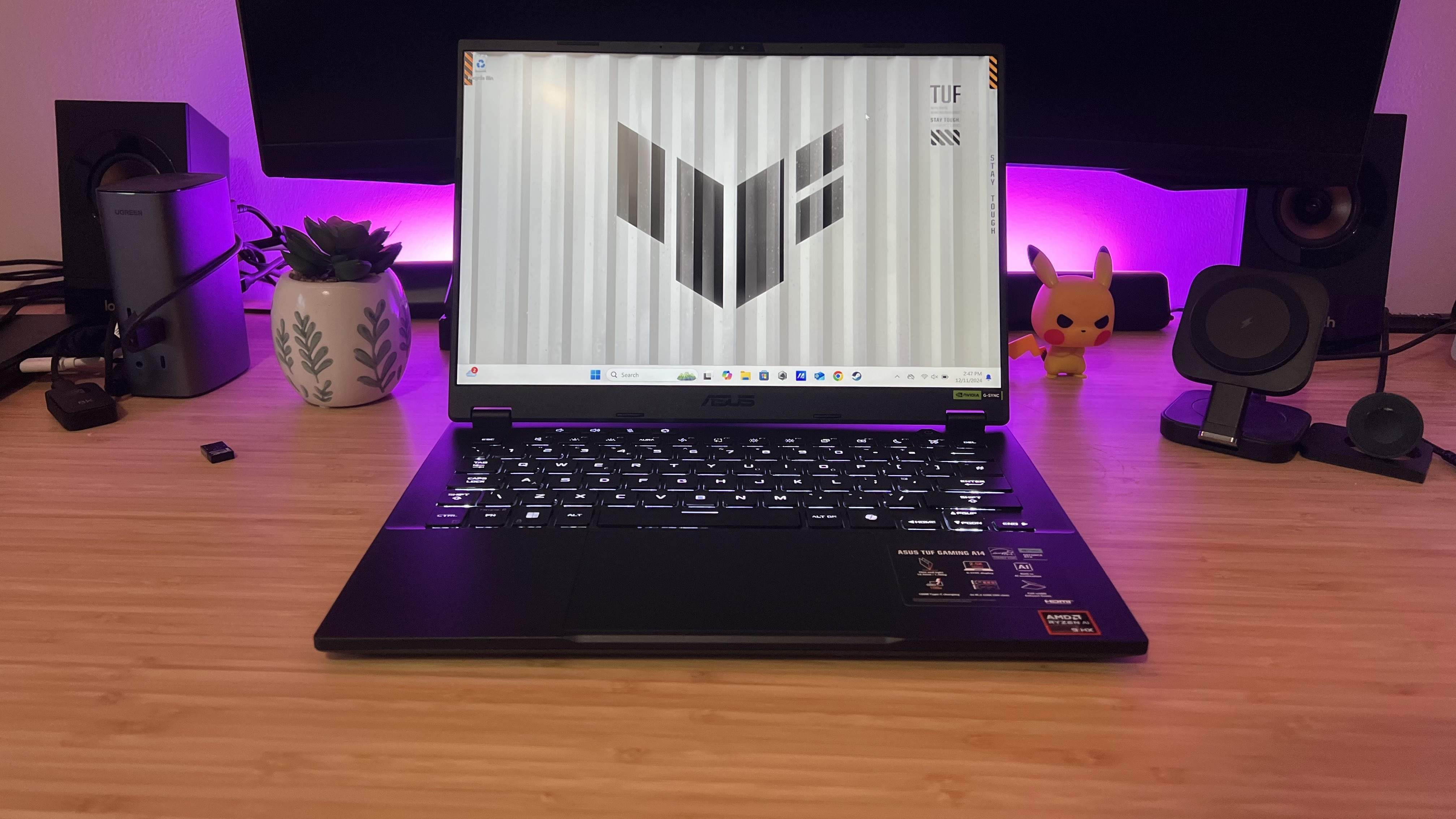 Asus TUF A14 review: "a wonderful step towards a portable and powerful future"